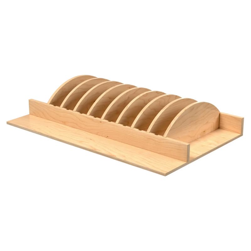 31-7/32" 4ADI Adjustable Deep Drawer Insert for 30" - 36" Base Cabinet Drawer