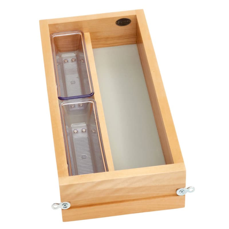 9" Vanity Single Drawer with BLUMOTION Soft-Closing for Face Frame Cabinets, Maple