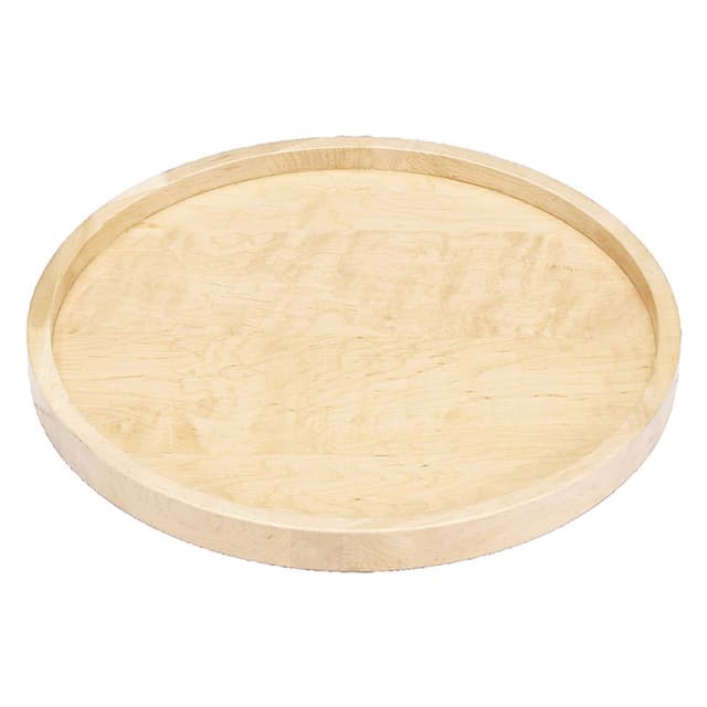 Rev-A-Shelf Corporation 4WLS-001 Wood Classics Series Full Circle Lazy Susan Tray with Bearings, 1 Tray