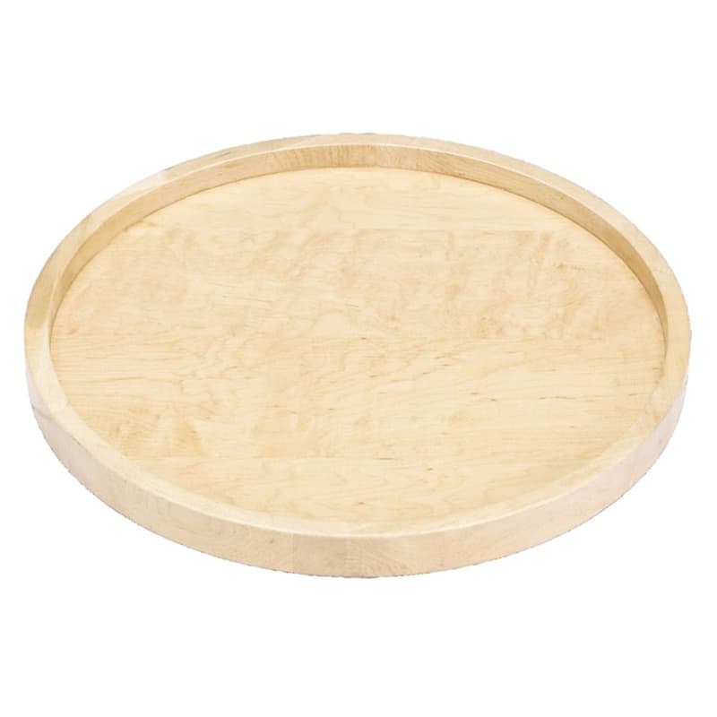 32" Full-Circle Wood Lazy Susan Tray, Undrilled, No Hardware