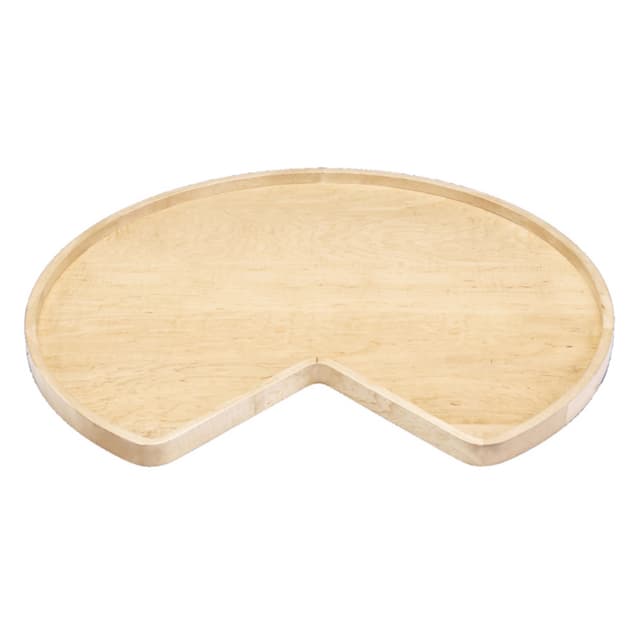 Rev-A-Shelf Corporation 4WLS-401 Wood Classics Series Kidney Lazy Susan Tray with Bearings, 1 Tray