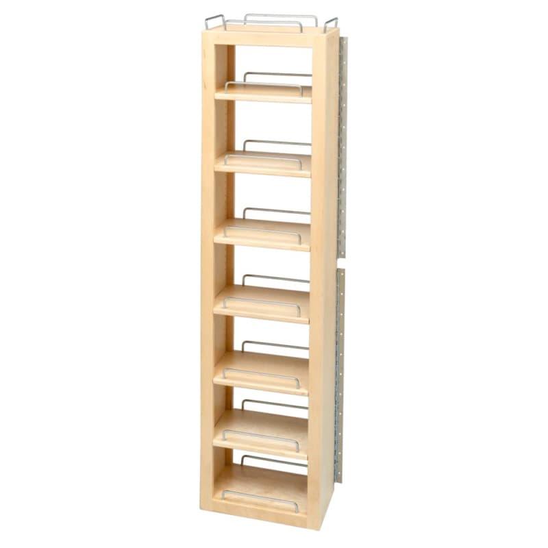 12" 6-Shelf Swing-Out Pantry for 36" Base Cabinet, 57" Height