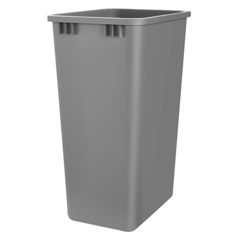 50 QT Replacement Waste Container, Silver