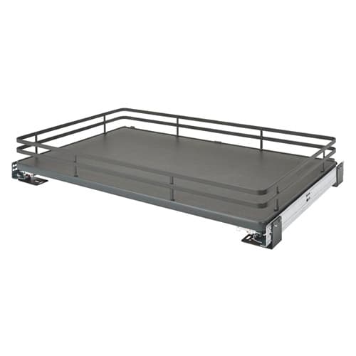 32-11/16" Pullout Shelf with BLUMOTION Soft-Closing for 36" Cabinet Opening, Orion Gray