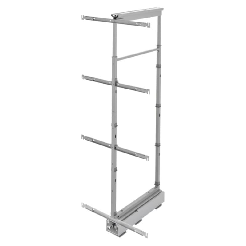 19-1/4"x 50-3/4" 6-Shelf Pullout Pantry with Soft-Closing, Maple
