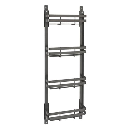 7-7/8" 4-Tier Door-Mount Spice Rack, Glossy