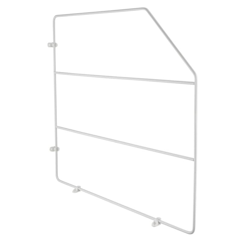3/4" Tray Divider, 1 Divider with Clips, White Bulk (10/Pack)
