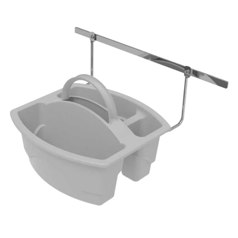 9-3/4" - 13" 1-Tier Door Mount Cleaning Caddy