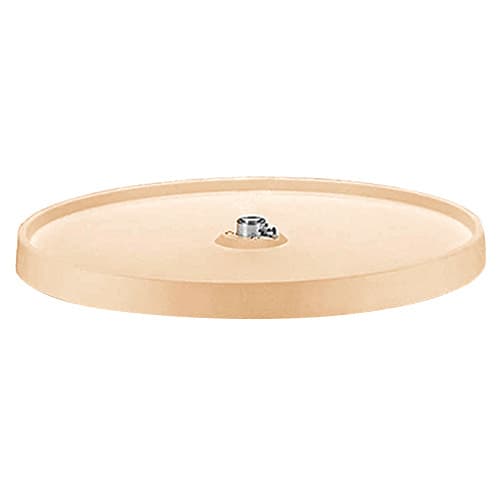 28" Full-Circle Lazy Susan Tray (No Hardware), Almond, Bulk (12 Trays)