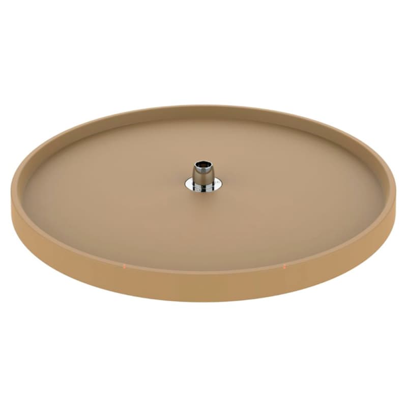 6071 32" Full-Circle 1-Tray Lazy Susan with Hub, Almond