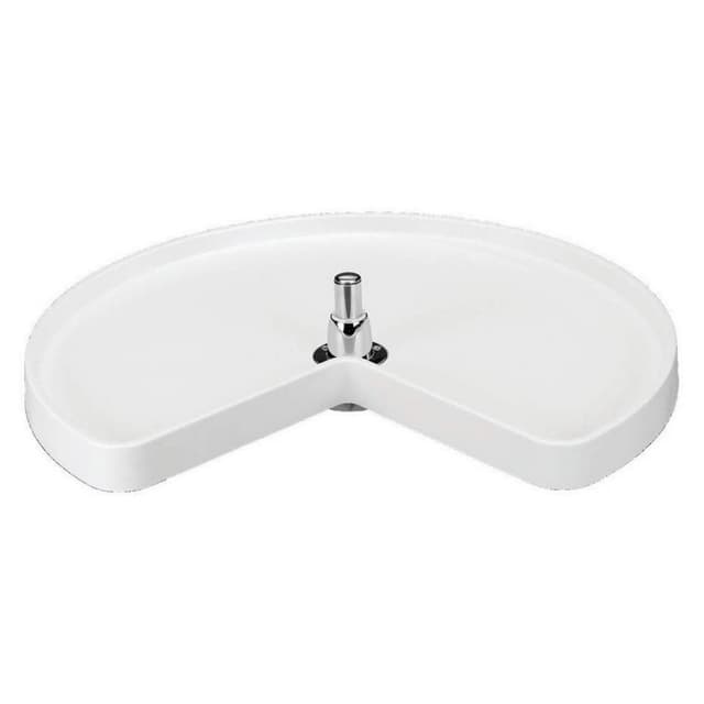 Rev-A-Shelf Corporation 6421 Classic Series Kidney Lazy Susan Tray with Bearings, 1 Tray