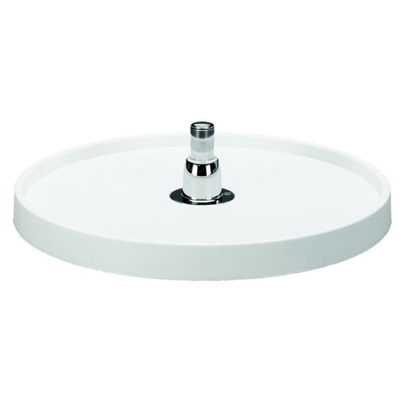 6621 32" Full-Circle 1 Tray Lazy Susan, White