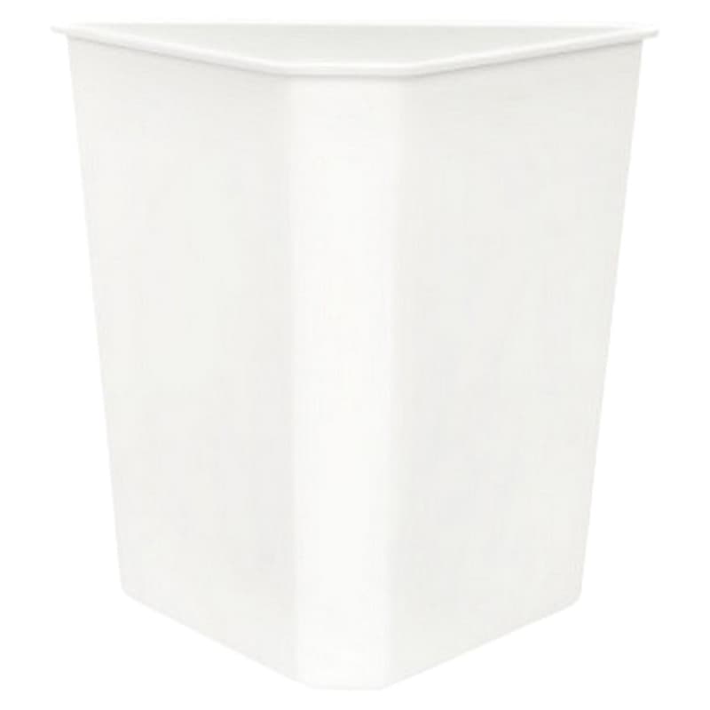 25 QT Replacement Waste Container for 5BBSC Series Recycling Center, White