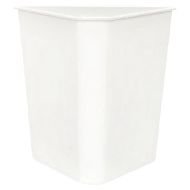 25 QT Replacement Waste Container for 5BBSC Series Recycling Center, White