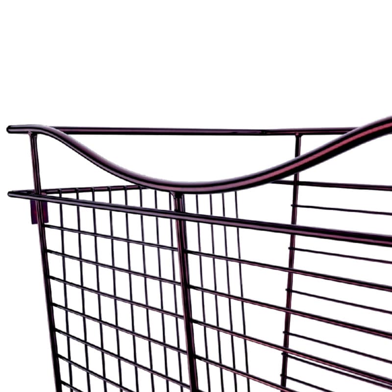 11" x 20" x 18" Wide Heavy-Gauge Pull-Out Wire Basket, Oil Rubbed Bronze