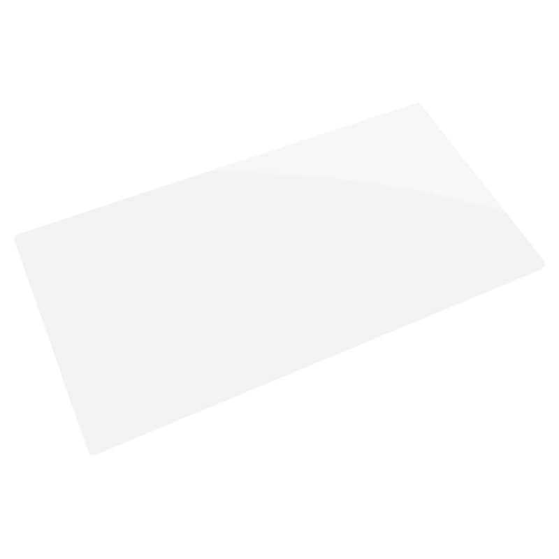 1/32" x 13-3/8" x 27-3/8" Plastic Closet Basket Liner, White Finish