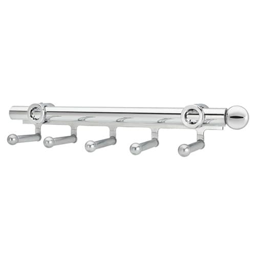 11-7/8" - 18-1/2" Pull-Out Belt/Scarf Organizer, Chrome Finish