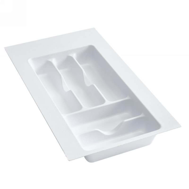 11-1/2" Cutlery Tray, White