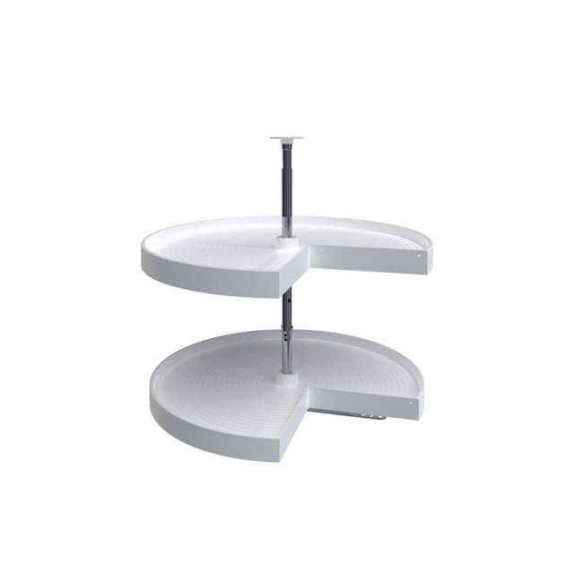 Rev-A-Shelf Corporation LD-2942 Lazy Daisy Series Pie Cut Lazy Susan Set, 2 Tray