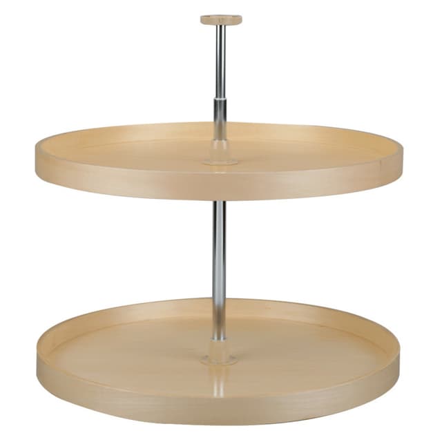 Rev-A-Shelf Corporation LD-4BW-062 Lazy Daisy Series Full Circle Lazy Susan Set, 2 Tray
