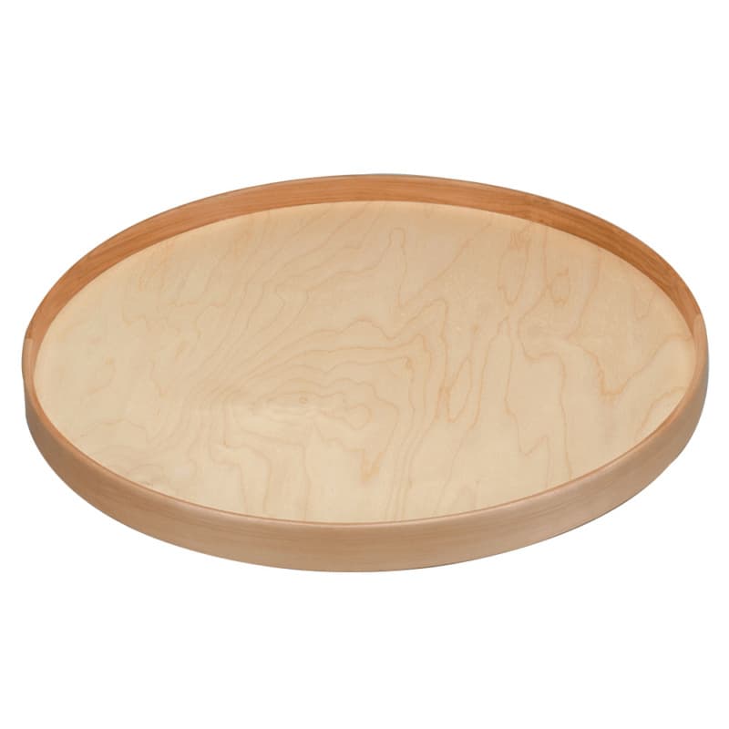 32" Full-Circle 1 Tray Wood Lazy Susan with Swivel Bearing