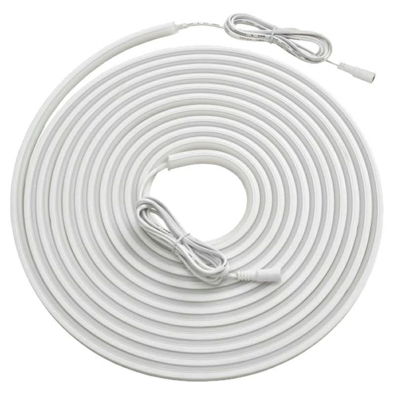 24V LED 3W Side-Emitting Daylight Neoloop Flexible Silicone Lighting, 26.25' Roll, White