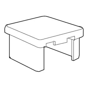 RVS11 Plastic Insert/Cap, Black