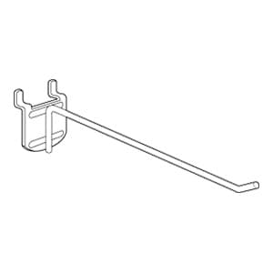 10" Peg Hook, Zinc Finish