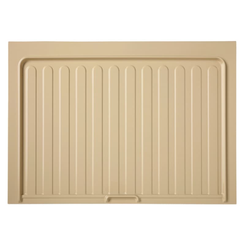 28-1/2" Polystyrene Sink Base Drip Tray, Almond