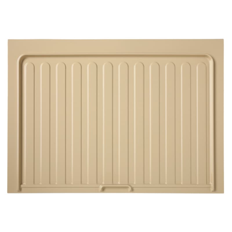 34-1/2" Polystyrene Sink Base Drip Tray, Almond