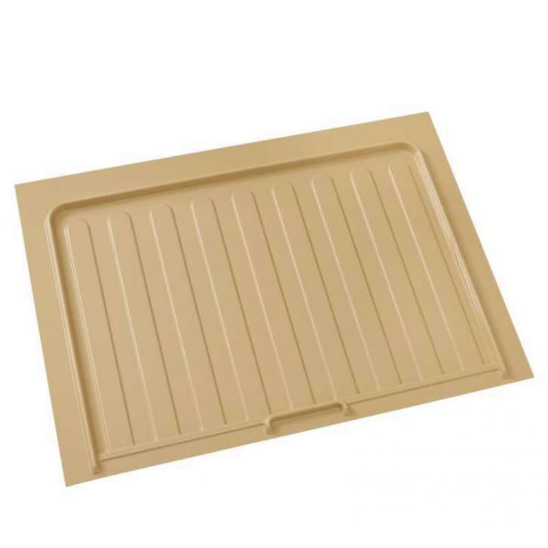 28-1/2" Polymer Sink Base Drip Tray, Almond
