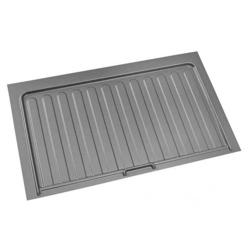 34-1/2" Undersink Vanity Drip Tray, Silver