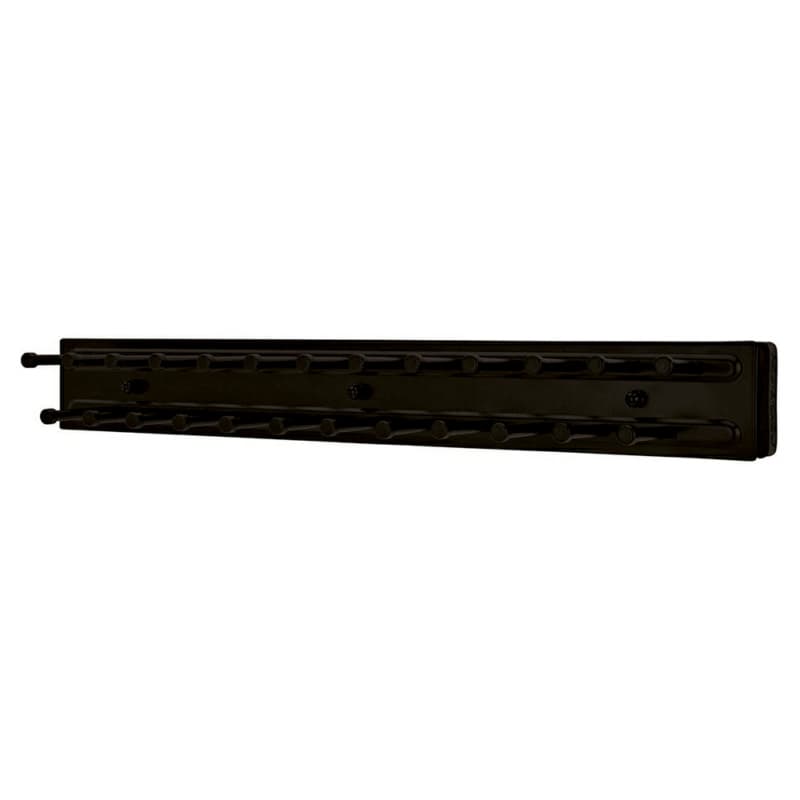 14" Pull-Out Tie Rack, Matte Black