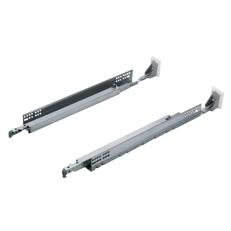 9" Futura SMOVE 7955 Undermount Drawer Slide for 3/4" Material, 100lb Capacity,Full Extension, Soft-Closing