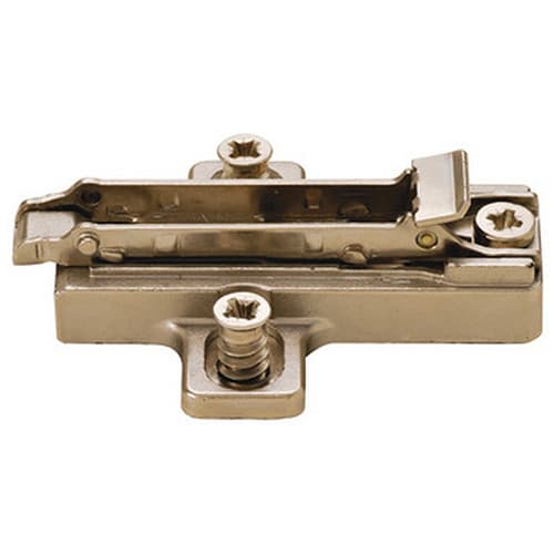 Wing Mounting Plate with Euro Screw, Nickel-Plated, 30mm