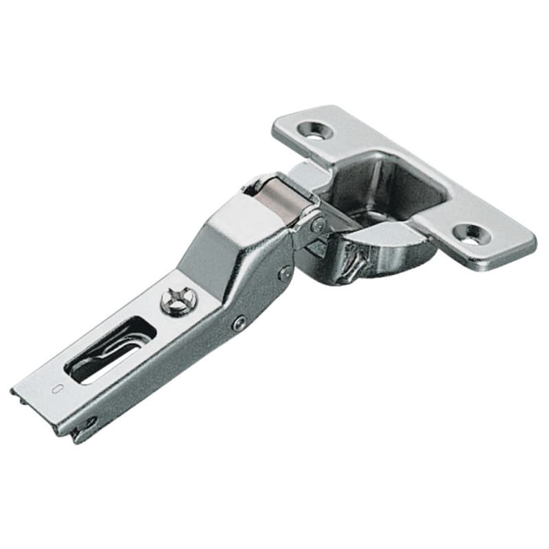 Series 200 120° Opening Euro Face Frame Hinge, Free-Swing, Half Overlay, Screw-On