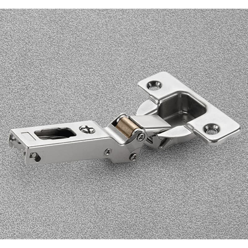 Series 200 -45° Angle Corner 94° Opening Hinge, Self-Closing, Nickel, Screw-On