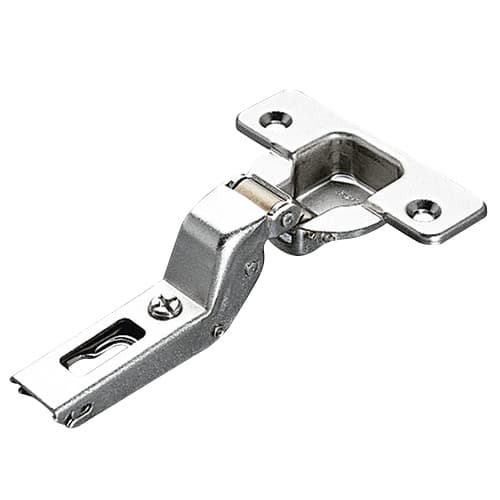 Series 200 94° Opening Hinge, 45mm Bore Pattern, Self-Closing, Inset, Nickel-Plated, Logica