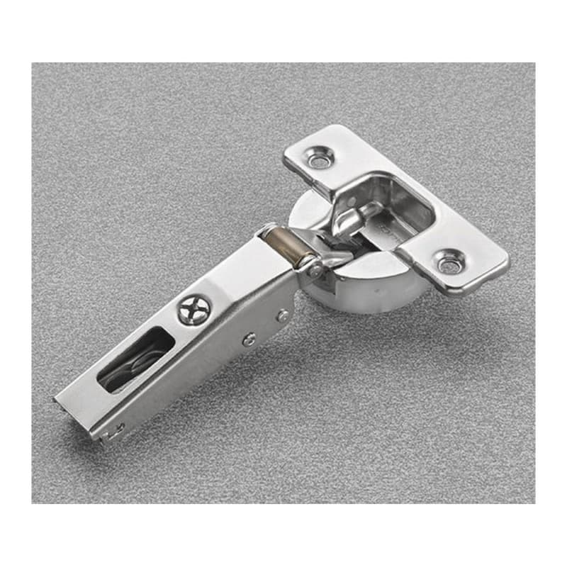Series 100 105° Opening Hinge, 45mm Bore Pattern, Silentia+ Soft-Closing, 1/2", Nickel-Plated, Rapido