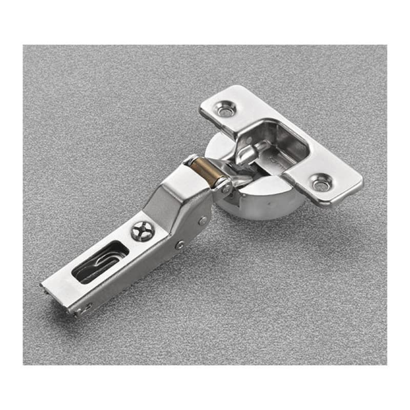 Series 100 105° Opening Hinge, 45mm Bore Pattern, Silentia+ Soft-Closing, Half Overlay, Nickel-Plated, Rapido