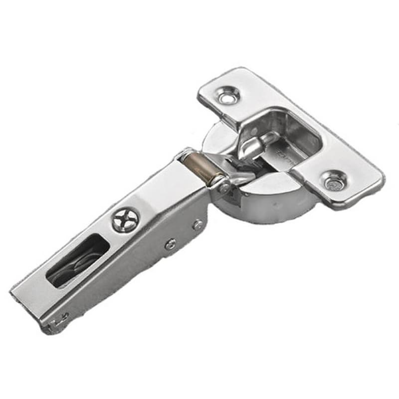 Series 100 105° Opening Hinge, 45mm Bore Pattern, Silentia+ Soft-Closing, 1/2", Nickel-Plated, Logica