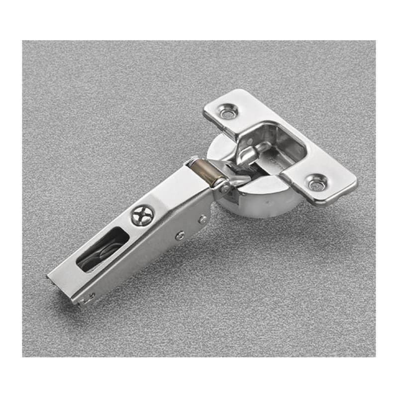 Series 100 105° Opening Hinge, 45mm Bore Pattern, Silentia+ Soft-Closing, 1/2", Nickel-Plated, Screw-On