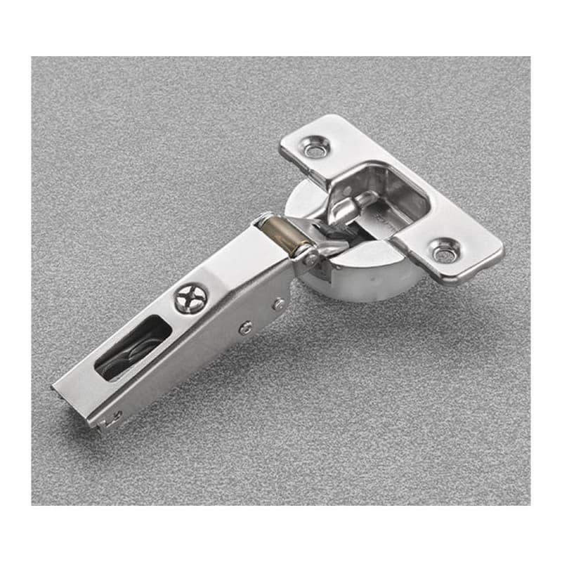 Series 100 105° Opening Hinge, 45mm Bore Pattern, Silentia+ Soft-Closing, 1/2", Nickel-Plated, Dowelled