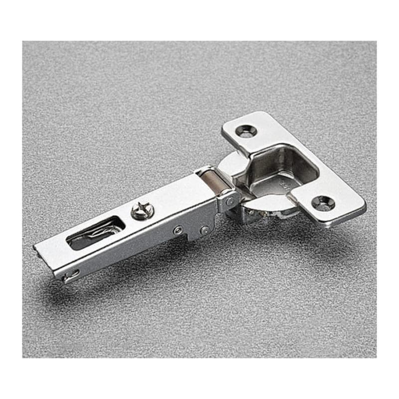 Series 200 110° Opening Hinge, 45mm Bore Pattern, Self-Closing, Full Overlay, Nickel-Plated, Rapido