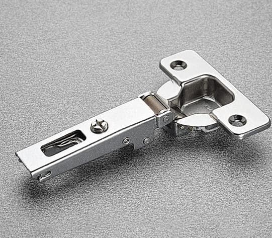 Series 200 110° Opening Hinge, 45mm Bore Pattern, Self-Closing, Full Overlay, Nickel-Plated, Logica
