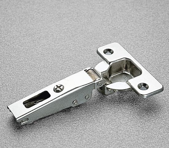 Series 200 110° Opening Hinge, 45mm Bore Pattern, Self-Closing, 1/2" Overlay, Nickel-Plated, Logica