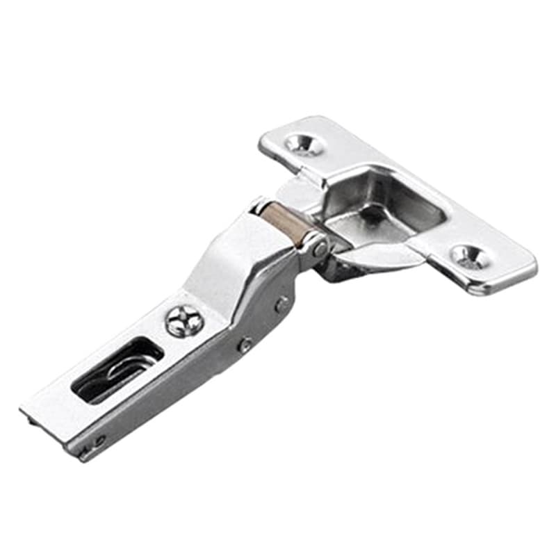 Series 200 110° Opening Hinge, 45mm Bore Pattern, Self-Closing, Half Overlay, Nickel-Plated, Logica
