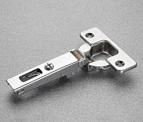 Series 200 110° Opening Hinge, 45mm Bore Pattern, Free-Swinging, Full Overlay, Nickel-Plated, Screw-On