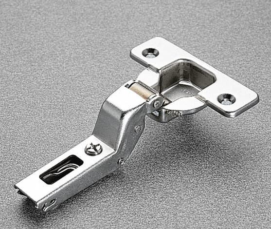Series 200 110° Opening Hinge, 45mm Bore Pattern, Free-Swinging, Inset, Nickel-Plated, Screw-On