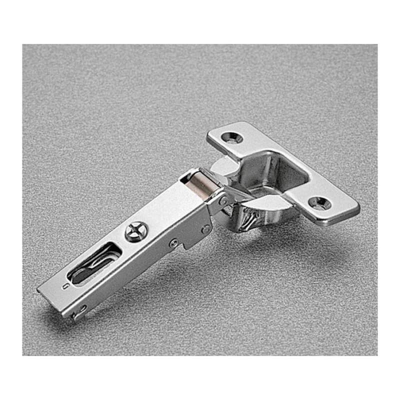 Series 200 120° Opening Hinge, 45mm Bore Pattern, Self-Closing, Full Overlay, Nickel-Plated, Dowelled
